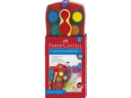 FABER CASTELL Farbkasten Connector 24 Farben