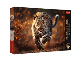 Trefl Puzzle Premium Plus Quality Photo Odyssey Wild Leopard 1000 Teile Puzzle