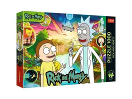 Trefl Puzzle Premium Plus Quality Iconic Moments Rick and Morty 1000 Teile