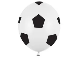 Ballons 30 cm Ball Pure White 6 Stk