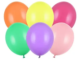 Ballons Strong 30cm Pastel Mix 10 Stk