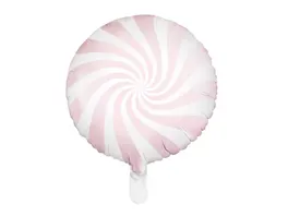 Folienballon Bonbon 35cm hellrosa