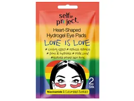 Selfie Project LoveIsLove Heart Shaped Hydrogel Eye Pads