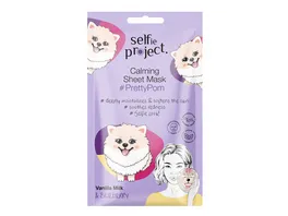 Selfie Project Calming Sheet Mask PrettyPom