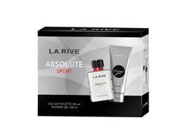 LA RIVE Absolute Sport Eau de Parfum und Duschgel Geschenkpackung