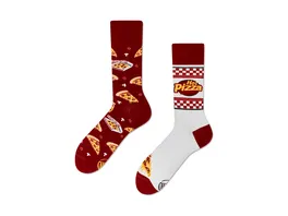 MANY MORNINGS Unisex Socken Pizza Slice