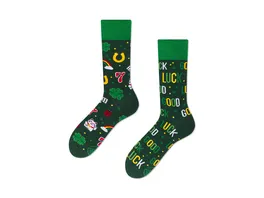 MANY MORNINGS Unisex Socken Good Luck