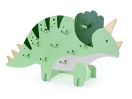 Triceratops Snackwand 38x23 cm Farbenmix