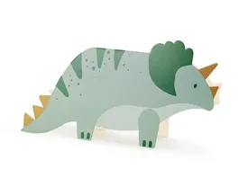 Einladungen Triceratops Mischung 6 Stk Masse ca 18 5 x 9 4 cm Set enthaelt Umschlaege