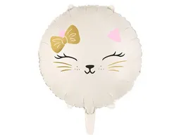 Folienballon Katze 45 cm mix