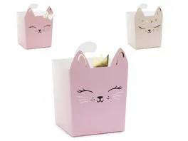 Snackboxen mit Katzenmotiv 3 Stk Papier