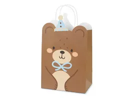 Geschenktasche Teddybaer Mix 18x29x10 5 cm