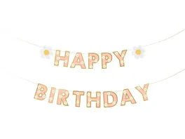 Banner Happy Birthday Mix 200x14 5 cm