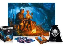 GOOD LOOT Gaming Puzzle The Witcher Journey Of Ciri Premium 1000 Teile