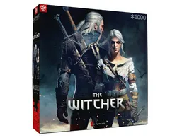 GOOD LOOT Gaming Puzzle The Witcher Geralt Ciri 1000 Teile