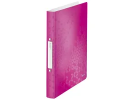 LEITZ Ringbuch Wow pink
