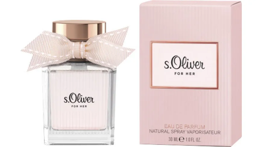 s.Oliver FOR HER Eau de Parfum Naturalspray