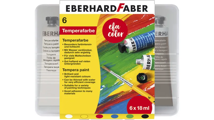 EBERHARD FABER  Color Tempera Tuben
