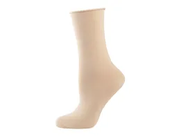 ELBEO Damen Socken mit Rollbund Light Cotton