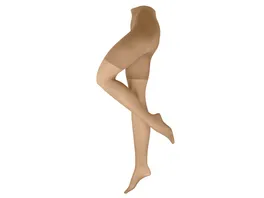 ELBEO Damen figurformende Feinstrumpfhose Bauch Beine Po 20 DEN