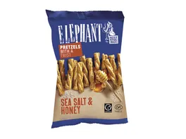 ELEPHANT Twisted Pretzels Meersalz Honig