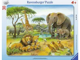 Ravensburger Puzzle Afrikas Tierwelt 30 Teile
