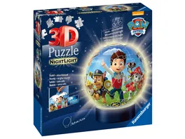 Ravensburger Puzzle 3D Puzzle Ball Nachtlicht Paw Patrol