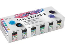 KREUL Magic Marble Marmorierfarben Set metallic