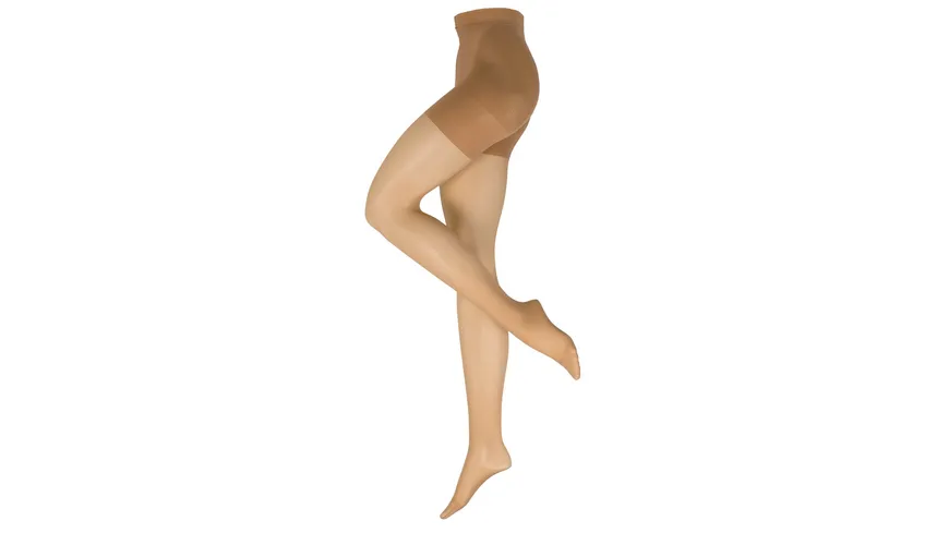 NUR DIE Damen figurformende Feinstrumpfhose Bauch-Beine-Po 20 DEN