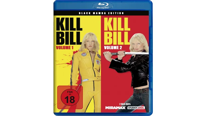 Kill Bill Volume 1 2 Black Mamba Edition Ultimate Fan Collection Online Bestellen Muller