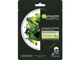 Garnier Skin Active Hydra Bomb Tuchmaske schwarze Alge