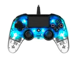 NACON PS4 Controller Light Edition Off lizenziert blue
