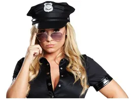 Rubies Police Cap schwarz