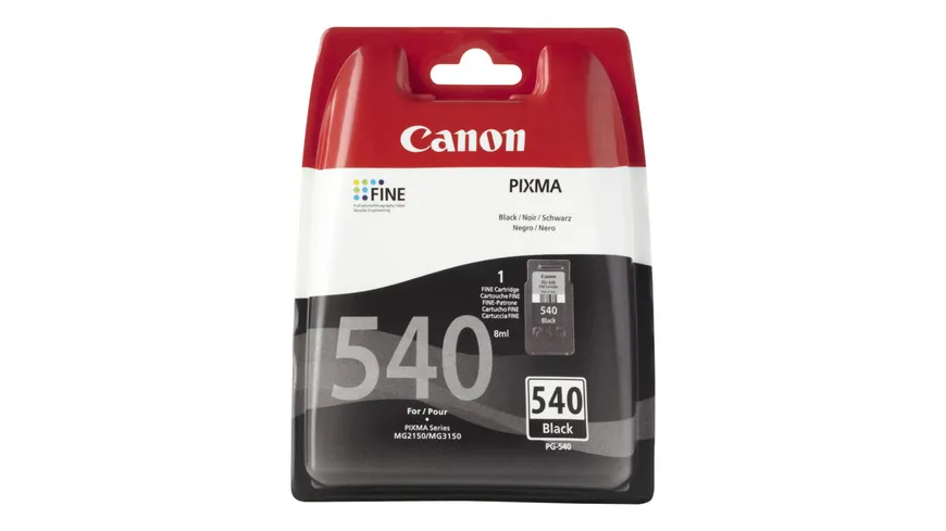 Canon Druckerpatrone PG-540 schwarz 