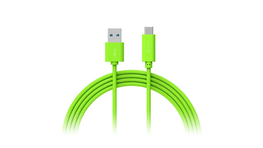 Xlayer Kabel Colour Line Typ C (USB-C) to USB 3.0 1m Green online bestellen