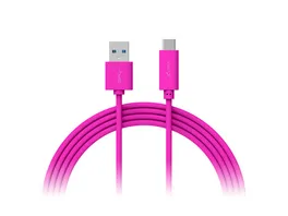 Xlayer Kabel Colour Line Typ C USB C to USB 3 0 1m Pink