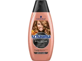 Schauma Shampoo 6 In 1 Repair fuer sehr trockenes Haar vegane Formel