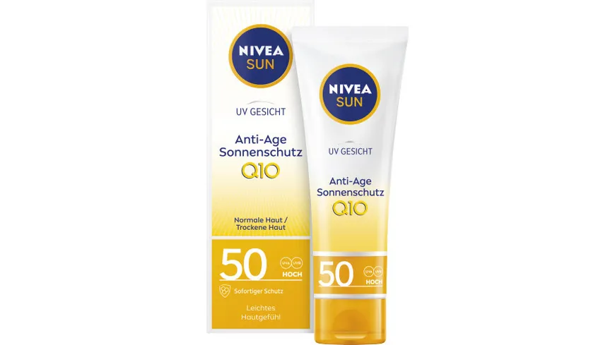 NIVEA SUN Anti-Age UV Sonnenschutz Q10 LF50 50ml