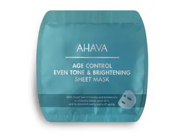 AHAVA Age Control Even Tone Brightening Sheet Mask