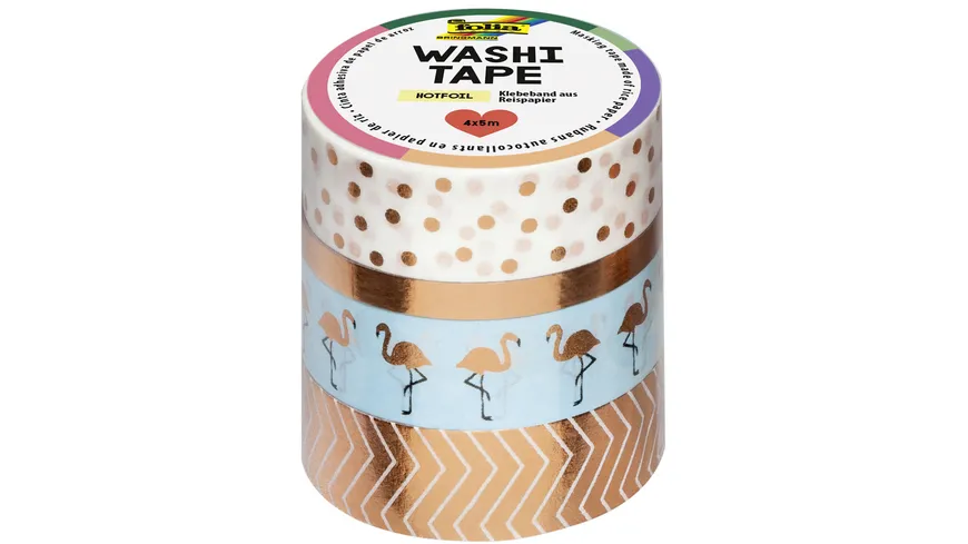 Malerkrepp Washi Tape Goldband Bofa Tape - Profiqualität - Farbendepot 24