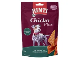 RINTI Hundesnack Chicko Plus Knoblauch Ecken