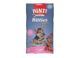 RINTI Hundesnack Extra Bitties Puppy Huhn Ente