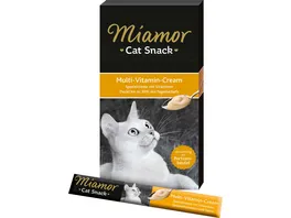 Miamor Katzensnack Multi Vitamin Cream 6x15g