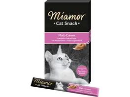 Miamor Katzensnack Malt Cream 6x15g