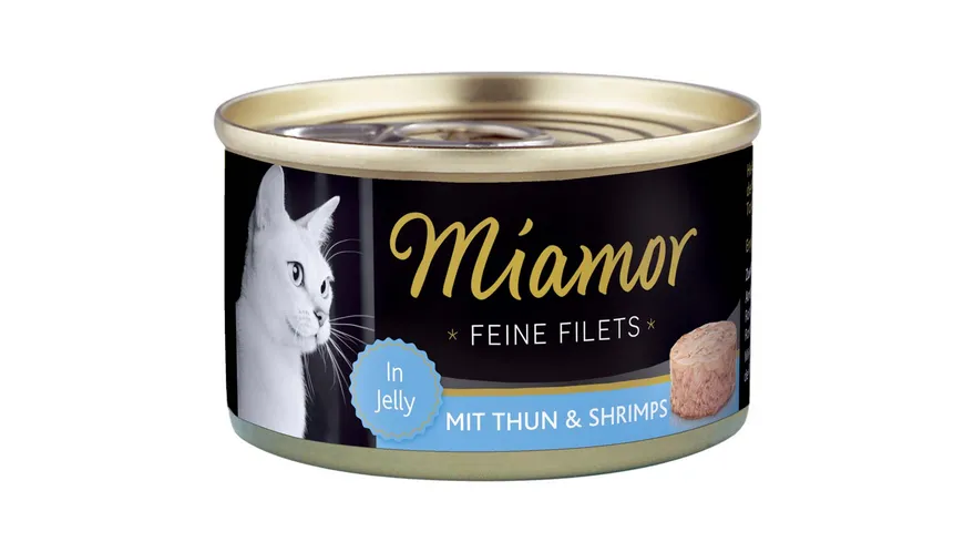 Miamor Katzennassfutter Feine Filets Thunfisch & Shrimps