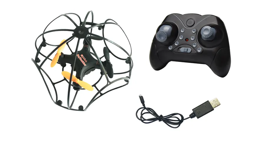 drive & fly - SkyTumbler Indoor-Käfig-Drohne - RTF
