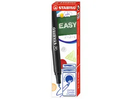 STABILO Tintenpatronen zum Nachfuellen STABILO EASYoriginal Refill medium 3er Pack Schreibfarbe blau loeschbar
