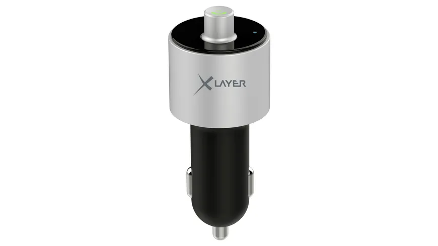 Xlayer Kfz-Ladegerät 3.4A Dual USB Car Charger FM Transmitter