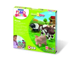 STAEDTLER FIMO KIDS FORM PLAY FARM 4 x 42 g
