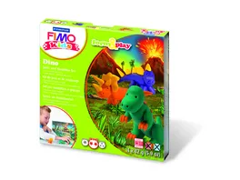 STAEDTLER FIMO KIDS FORM PLAY DINO 4 x 42 g